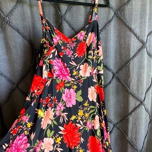Fit and flare cami style dress